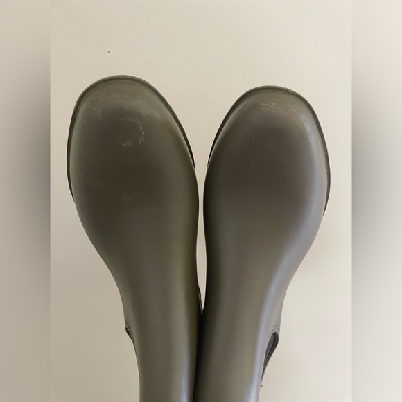 A New Day Women’s Green Chelsea Rain Boots Size 7 - Picture 5 of 7